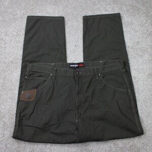 Wrangler Riggs Workwear Technician‎ Pants Mens 42x32 Brown 100% Cotton Straight